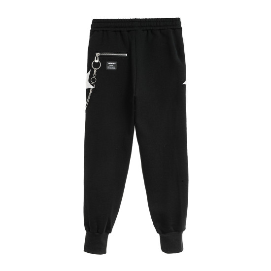 MWM Unisex παντελόνι Wings Stars Zip-Up Sweatpants